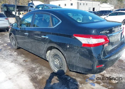 2013 Nissan Sentra Sv z USA, uszkodzony, nr VIN 1N4AB7AP7DN909614